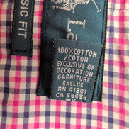 Chemise Ralph Lauren L Rose Bleu Carreaux Classic Fit Shirt Button Down Coton