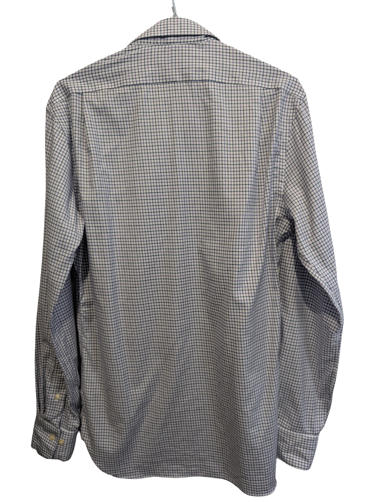 Chemise Ralph Lauren violet petits carreaux logo marine taille M / L #2558