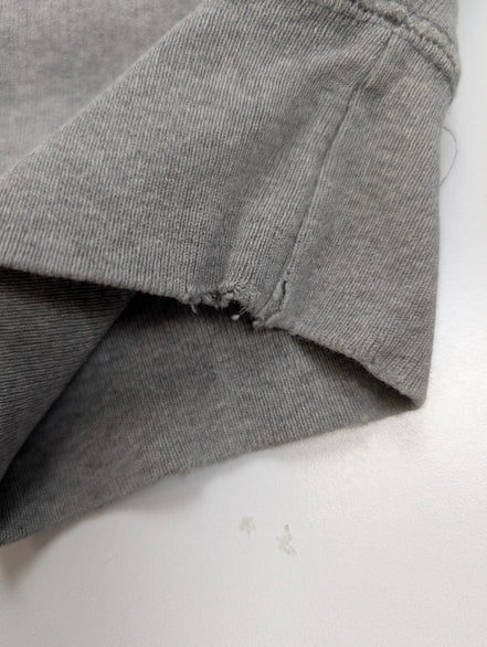 Sweat Polo Jeans Ralph Lauren XL gris logo drapeau USA brodé col rond