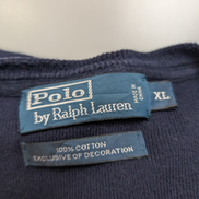 Pull Polo Ralph Lauren Bleu Marine Logo Vert - Style Sweat-Shirt - Taille XL