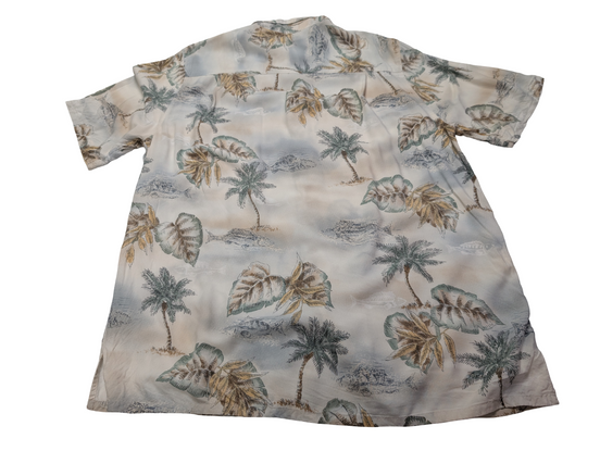 Chemise hawaïenne Batik Bay manches courtes taille M