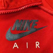 Veste à capuche Nike Hoodie Rouge Taille M Homme Sportswear Zippée