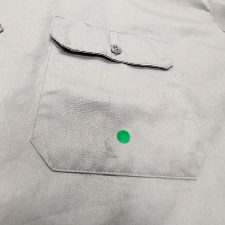 Chemise Dickies 3XL Grise Manches courtes Workwear Made in Mexico 2 Poches