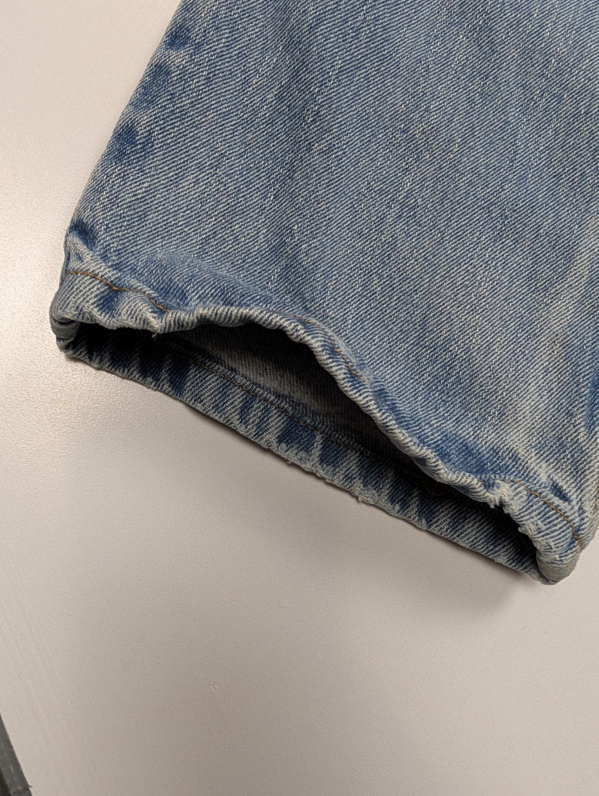 Jean Levi's 550 Relaxed Fit Homme W30 L32 Bleu Clair Vintage Original Denim