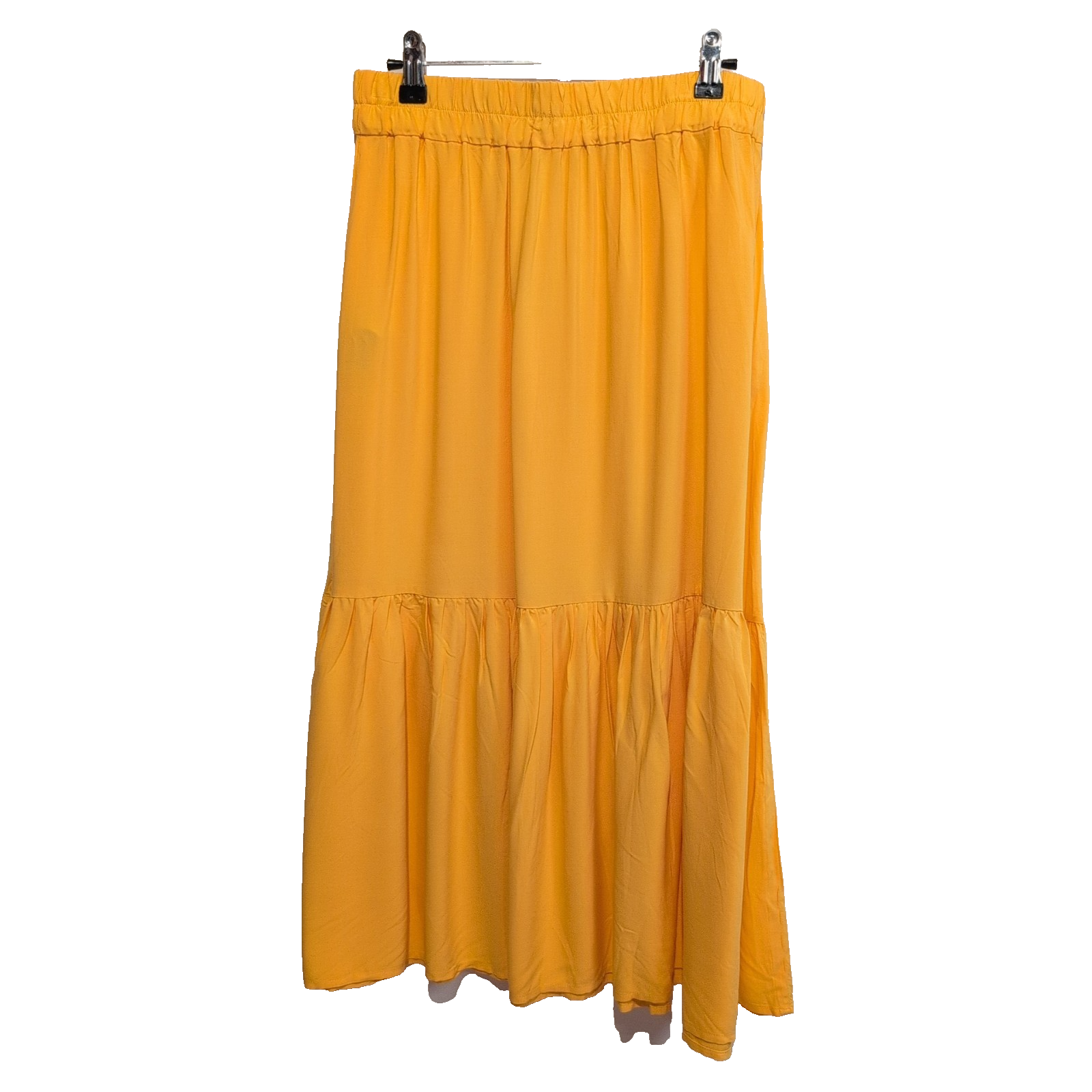 Jupe Femme T36 TATUUM Samoa Jaune Viscose Neuve avec Étiquette