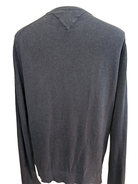 Pull Tommy Hilfiger Homme Bleu - Pima Cotton & Cashmere Blend - Taille XL