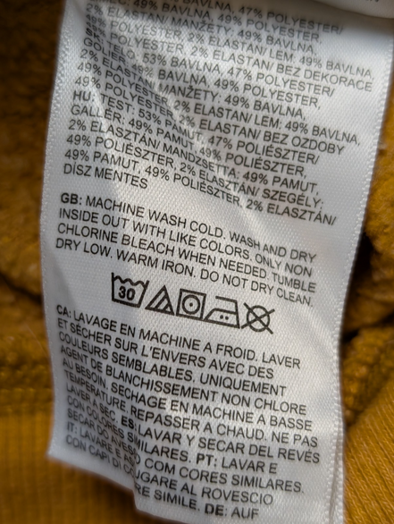 Pull Sweat THE NORTH FACE TNF Orange Manches Longues Col Rond - Taille L