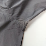Chemise CALVIN KLEIN Stretch Gris Foncé XL Logo Brodé Coton Slim Fit