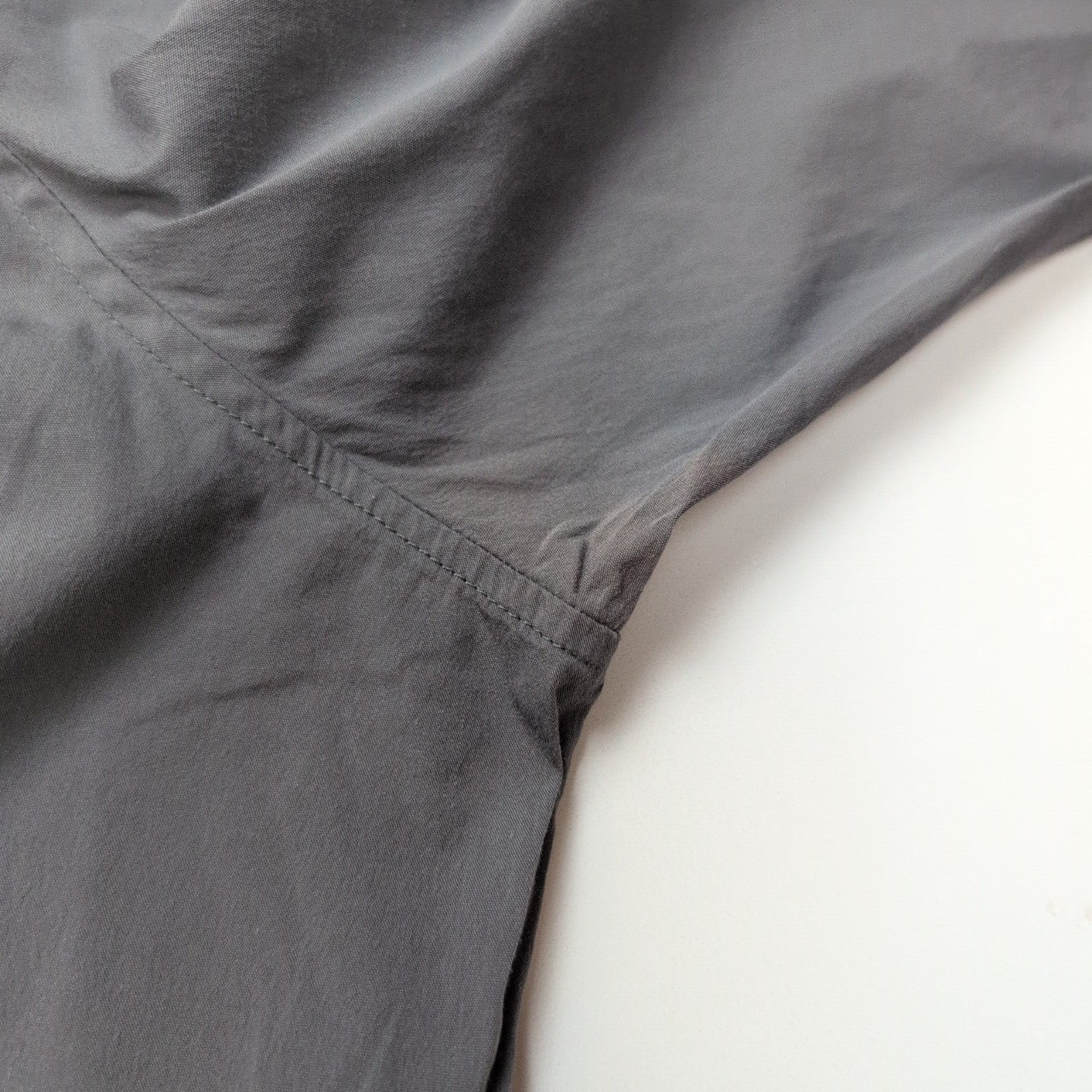 Chemise CALVIN KLEIN Stretch Gris Foncé XL Logo Brodé Coton Slim Fit