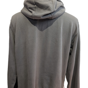 The North Face Sweat à Capuche Gris - Logo Jaune Motif Camouflage - Taille L