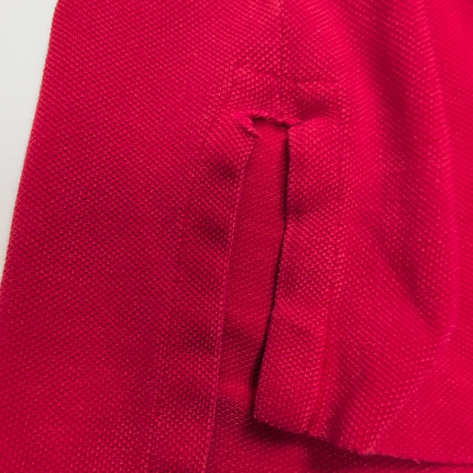 Polo Ralph Lauren Homme M Rouge Logo Bleu Polo Manches Courtes Classic Fit