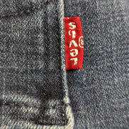 Jean Levi's Femme Bleu Denim Ultra Stretch W25 T34 36 Authentique