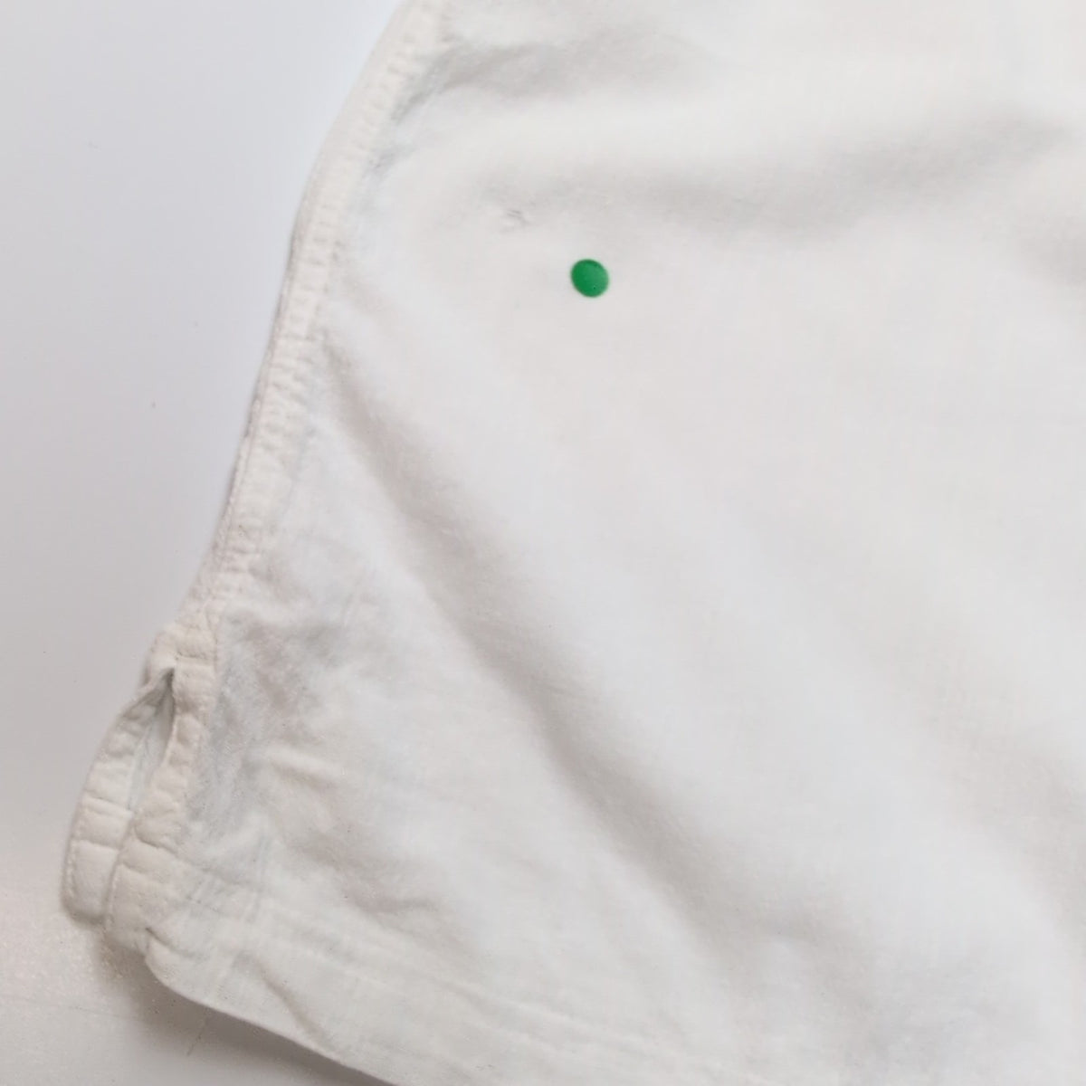 Chemise Patagonia M Blanc Coton Organique Texturé Manches Courtes