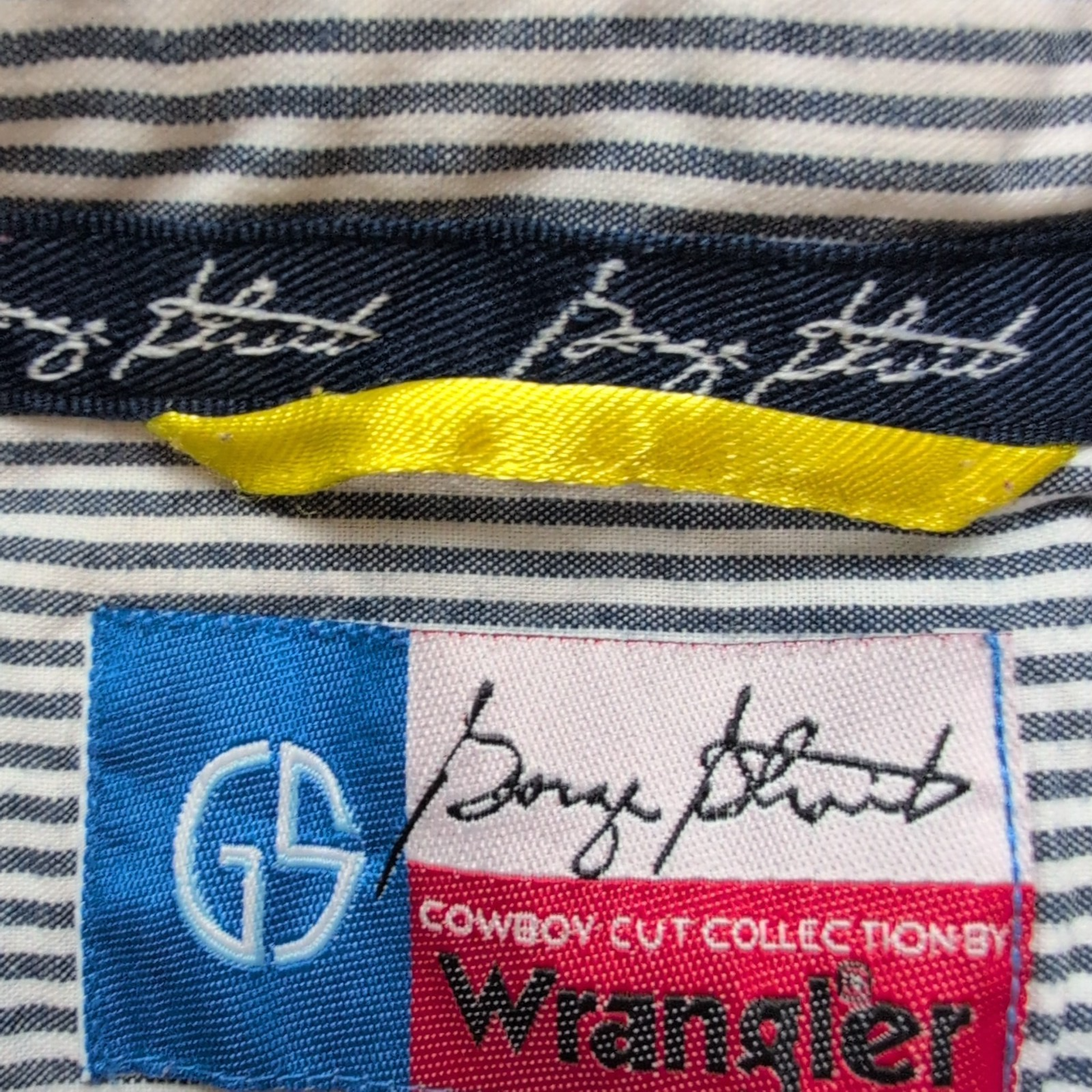 Chemise Wrangler George Strait Cowboy Cut Collector Kaki Taille XL TG