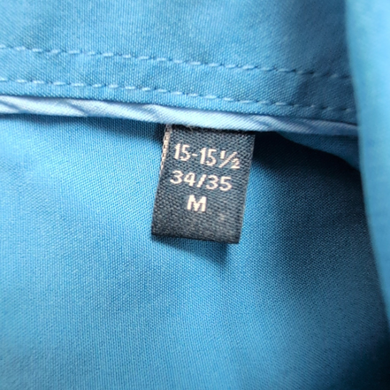 Nautica chemise fluide bleu ciel unie slim fit stretch taille M L