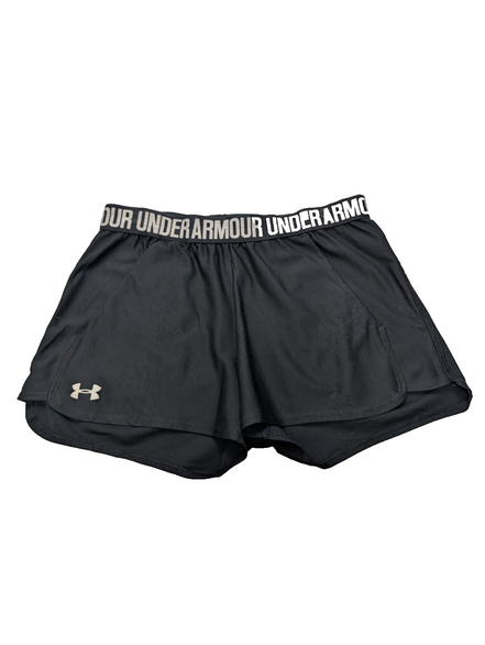 Short Under Armour Noir avec Poches - Femme Taille L