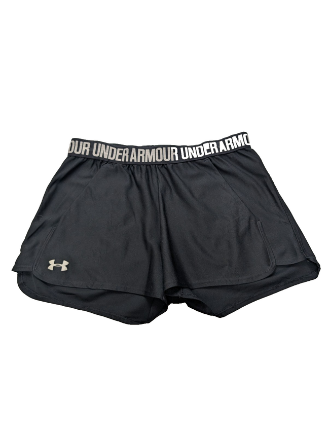 Short Under Armour Noir avec Poches - Femme Taille L