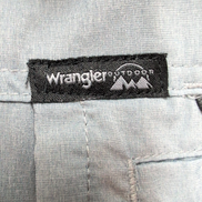 Chemise Wrangler Outdoor Homme Taille XL Technique Rando Gris Bleu