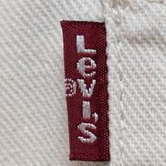 CHEMISE LEVI'S Jean Lourd Blanc Cassé XXL Homme Vintage Bouton Métal