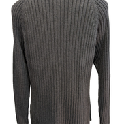 Pull Columbia vintage modèle XCO gris à rayures côtelées homme taille M