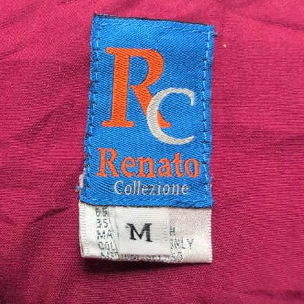 Chemise Hawaïenne Renato Collezione M Bordeaux Style Cuba Panama 4 Poches