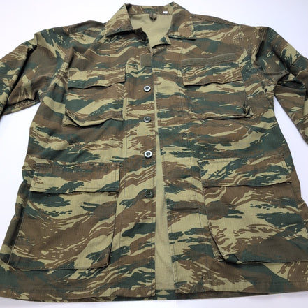 Veste militaire camouflage kaki marron Taille M Army Combat Ripstop Tiger Stripe