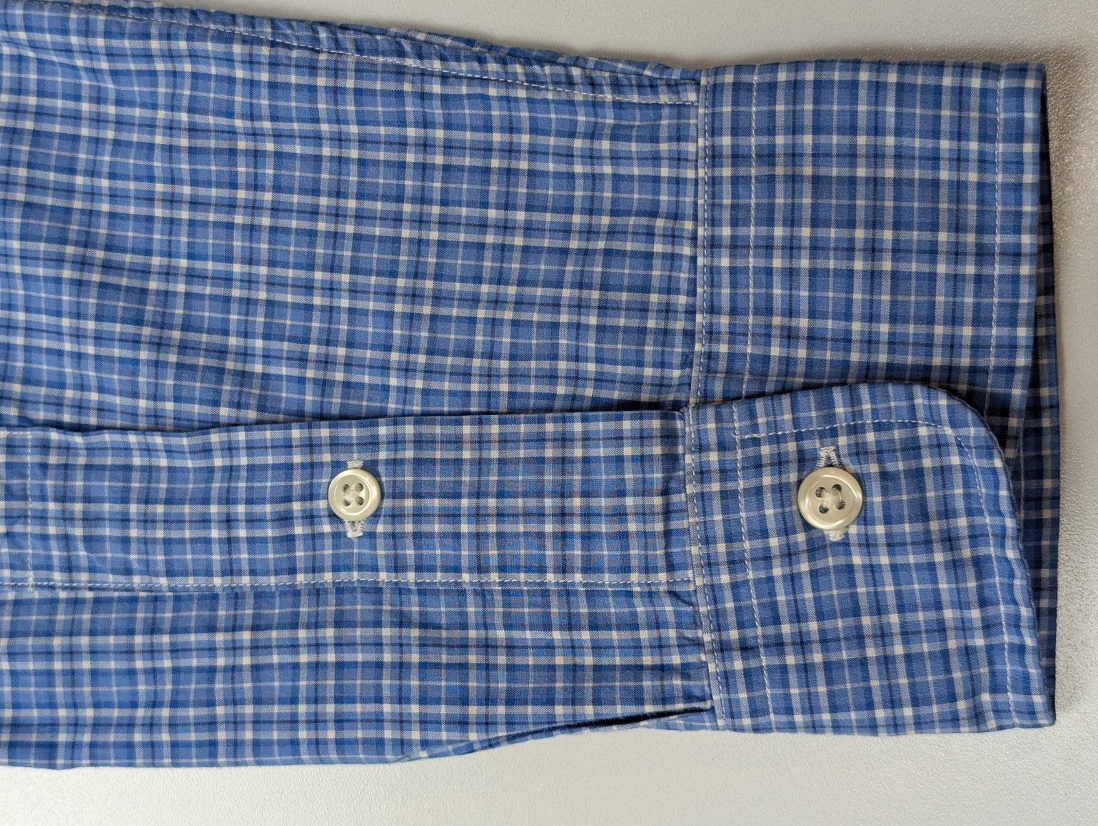 Chemise Polo Ralph Lauren Bleu à petits carreaux Taille L - Excellent état