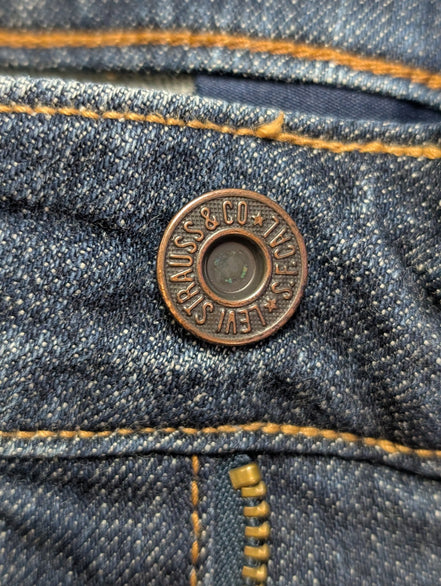 Jean Levi's Femme Bleu Foncé Skinny Stretch W29 L32 État Impeccable 🌟👖