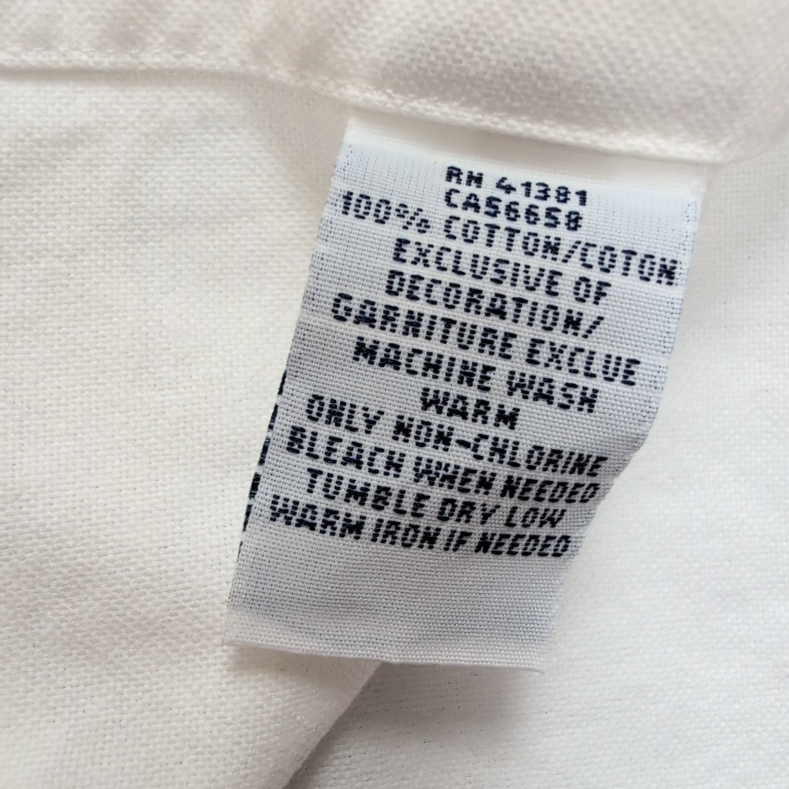 Chemise Ralph Lauren XL XXL Blanche Logo Marron Button Down Shirt