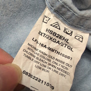 Chemise Wrangler bleue effet jean poches manches courtes 2XL