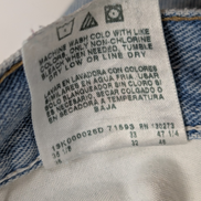 Jean Wrangler Relaxed Fit Bleu Clair W34 L32 Toile Épaisse Vintage Homme