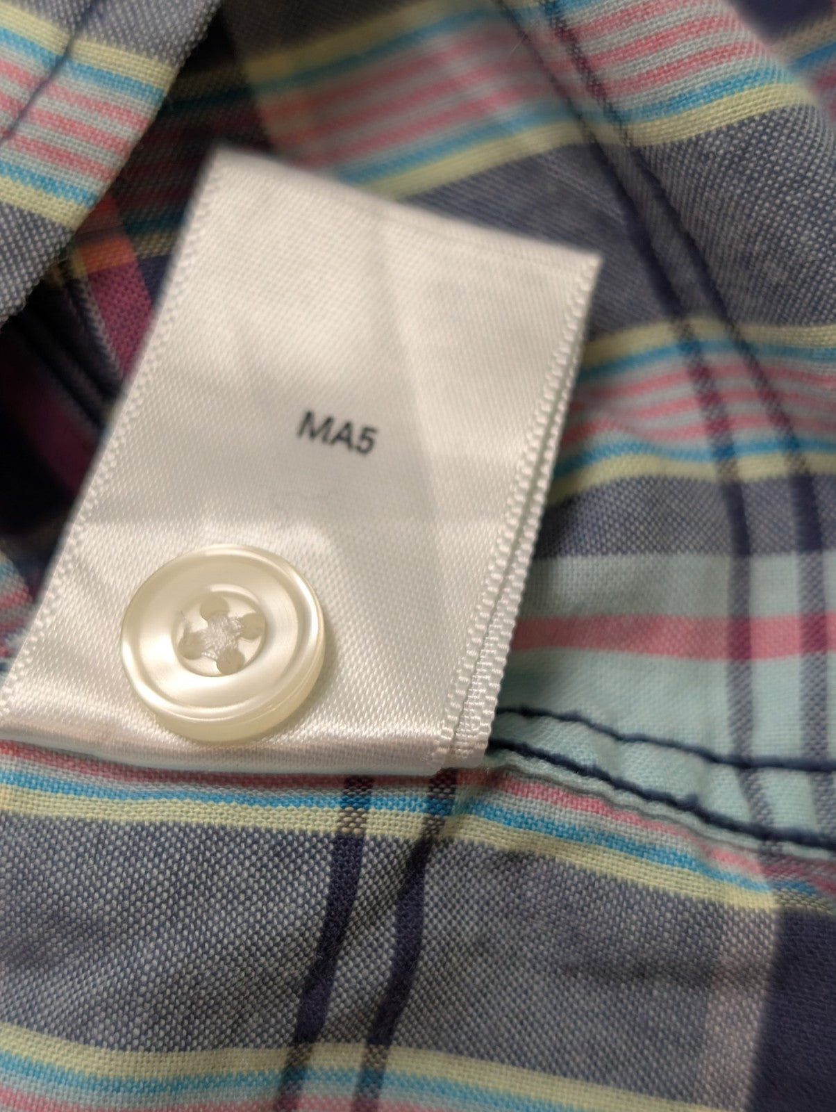 Chemise manches courtes Dockers à carreaux taille S #179msch
