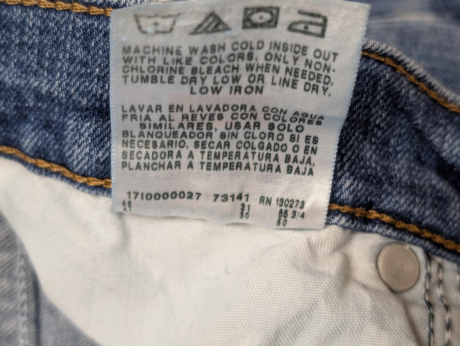 Jean Wrangler Vintage Regular Fit Homme W40 L30 Bleu Denim Stretch Confort