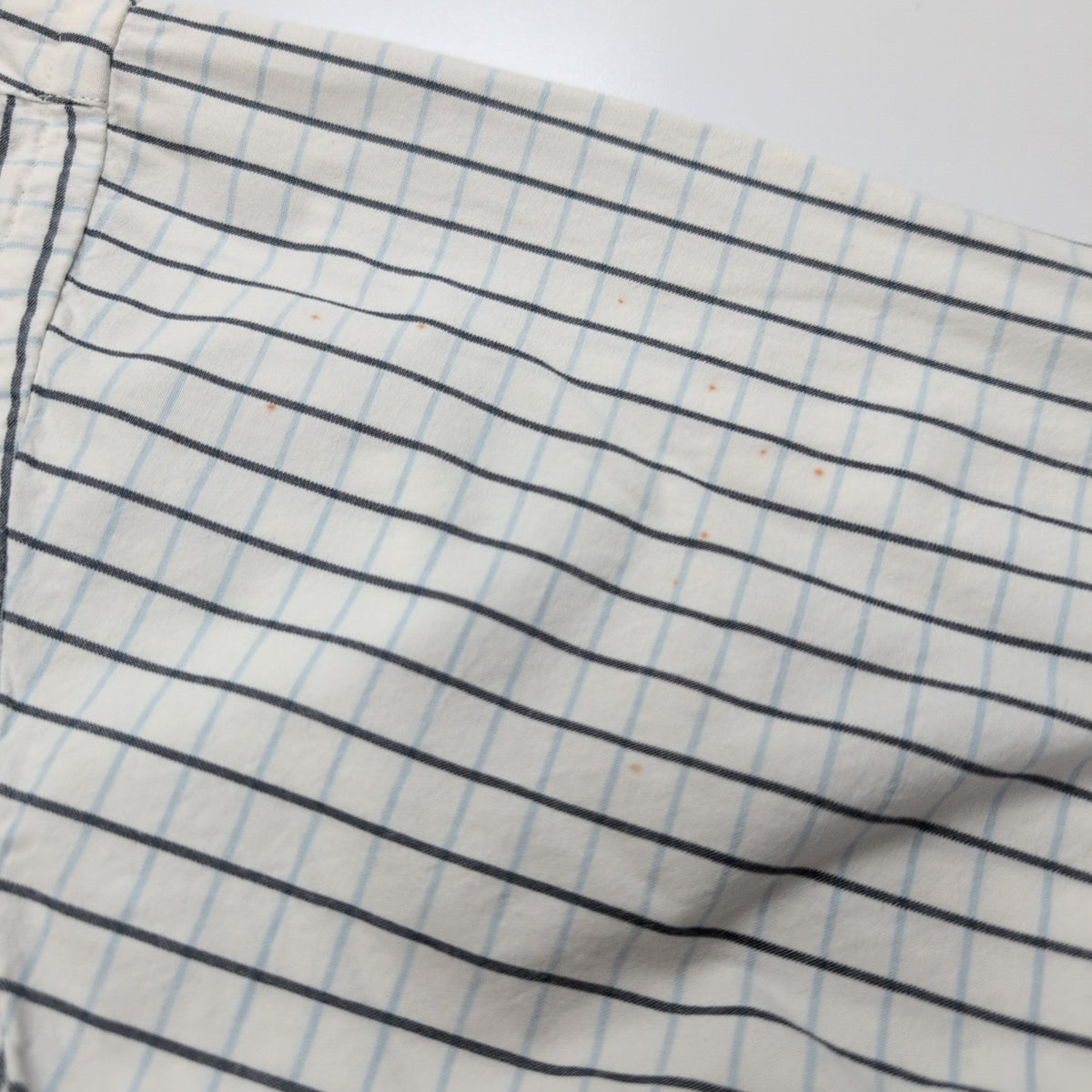 Chemise Ralph Lauren Blake XXL Carreaux Bleu Manches Courtes Button Down Shirt