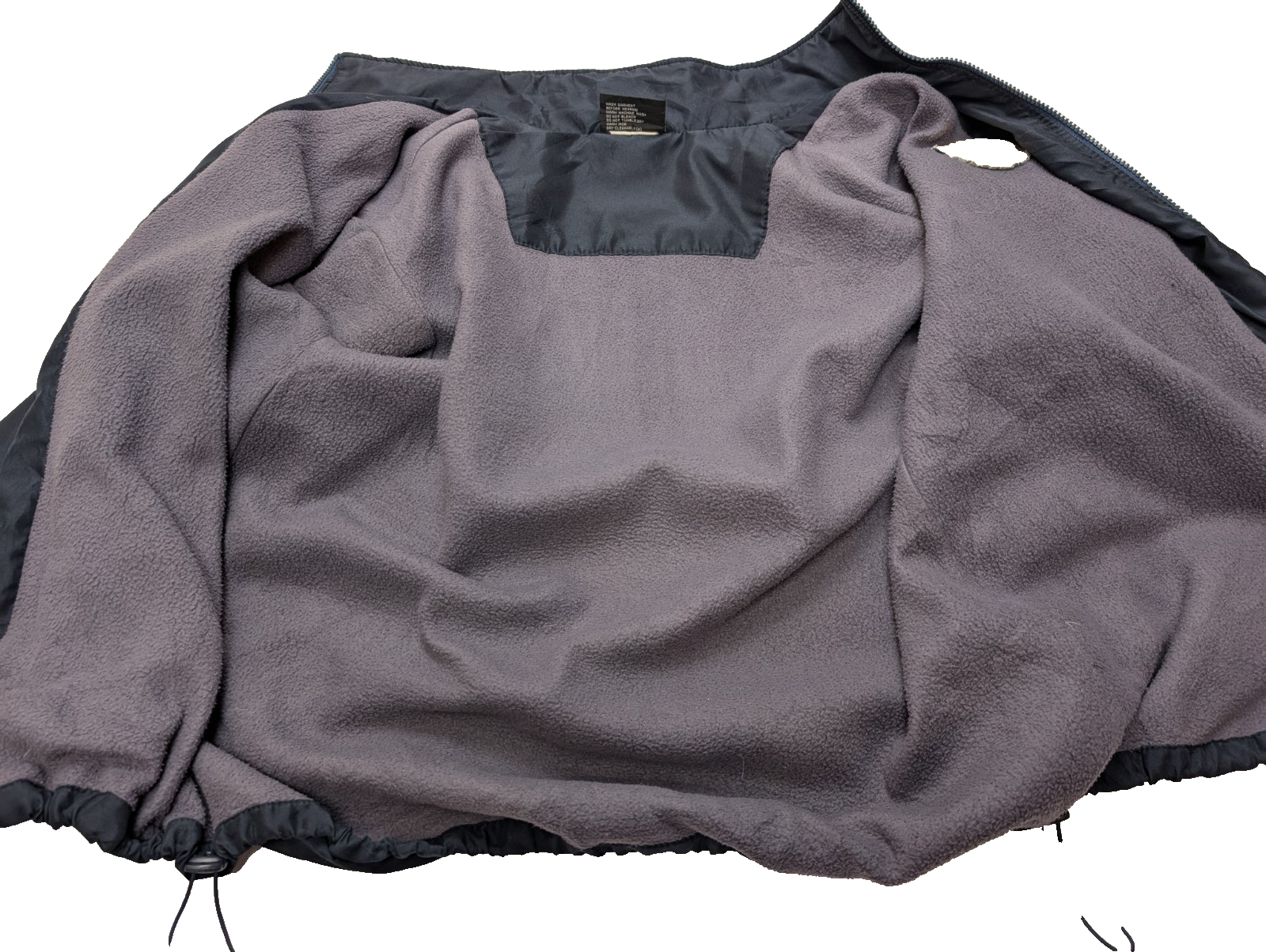 Blouson Polaire Chaud Hiver Botany Bay Bleu M | Style Varsity Écusson École