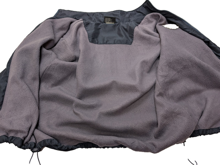 Blouson Polaire Chaud Hiver Botany Bay Bleu M | Style Varsity Écusson École