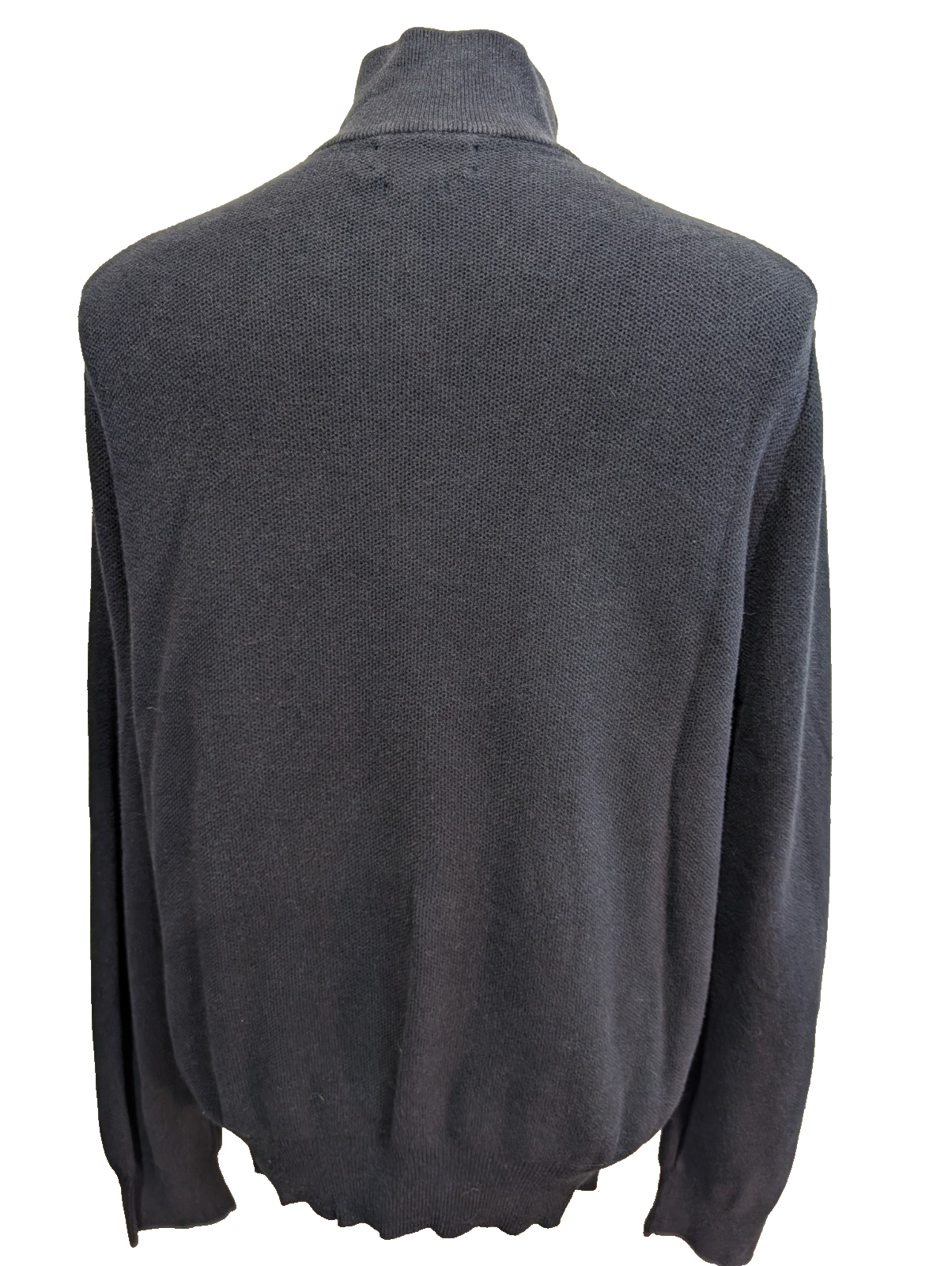 ➜ Pull POLO Ralph Lauren Col Zippé Pima Coton Bleu Marine - Taille XL