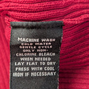 Pull Polo Ralph Lauren Jeans Co rouge noir rayures coton col rond taille M