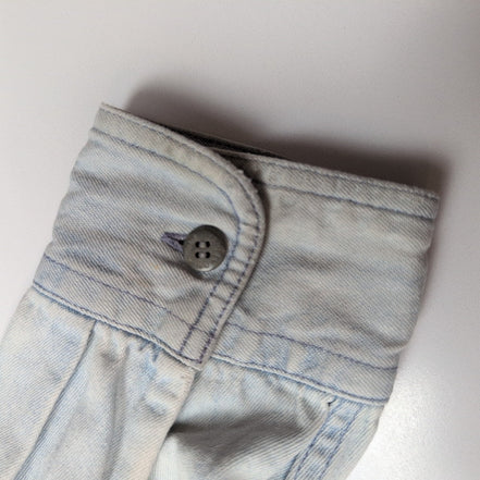 Chemise Harley Davidson XXL Jean Bleu 100% Coton Logo Brodé 2 Poches