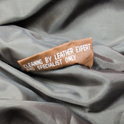 Blouson cuir nubuck marron Timber Trail taille L #32c