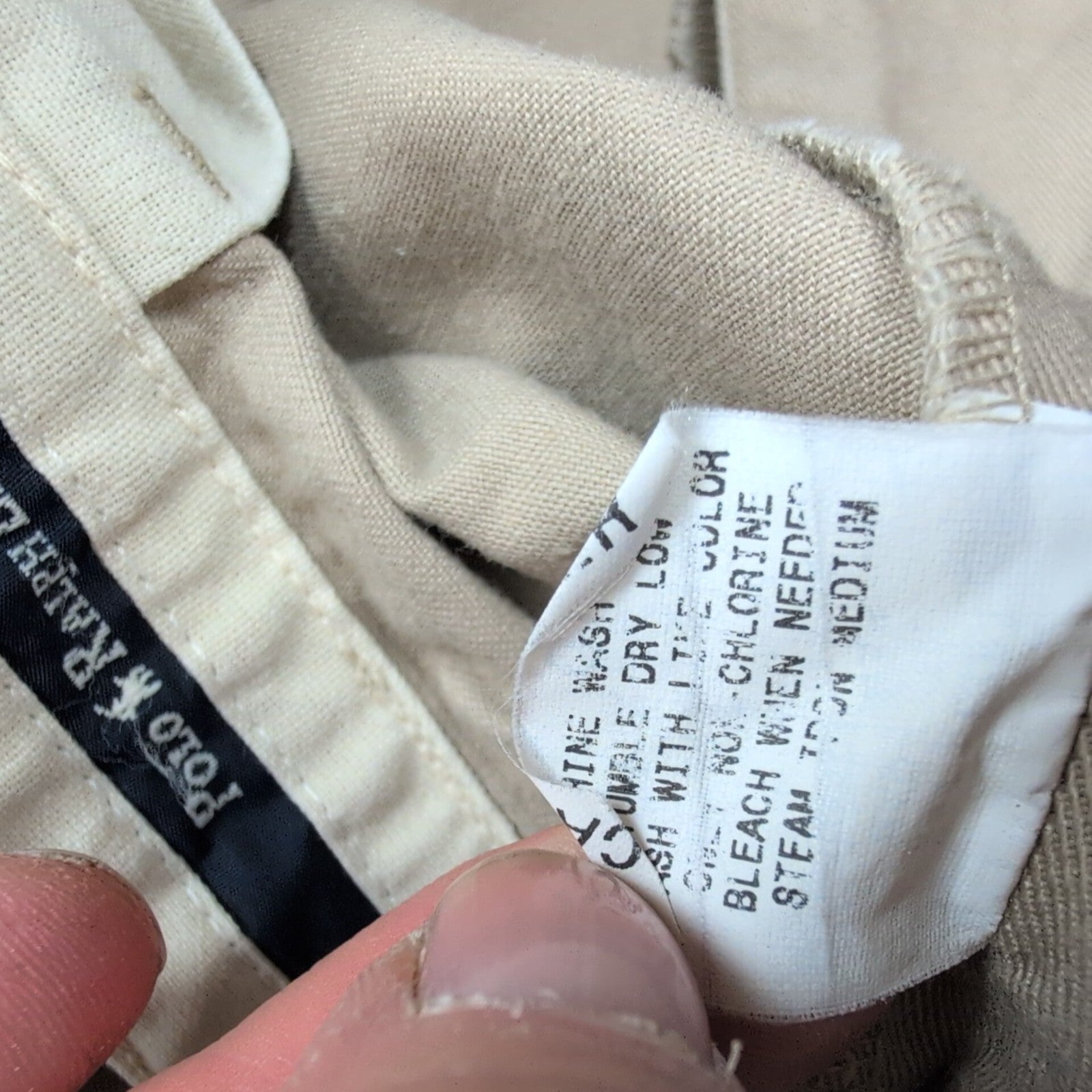 Pantalon chino Polo Ralph Lauren beige taille W36xL32 FR46 #27cr