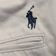 Pantalon chino Polo Ralph Lauren W35 L32 crème coton Classic Fit beige