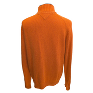 Gilet zippé Tommy Hilfiger orange Homme XXL Logo manche