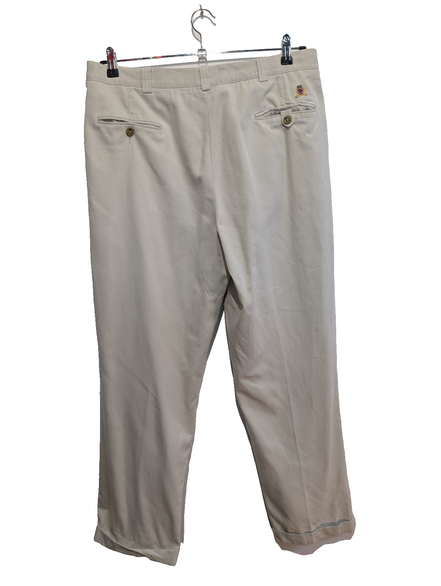 Pantalon Chino Vintage TOMMY HILFIGER Crème 🏷️ Taille W38 (Taille 44cm)