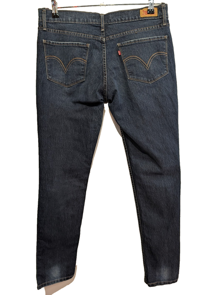 Jean Levi's 524 Femme Bleu Skinny Ultra Stretch W31 L32 Authentique