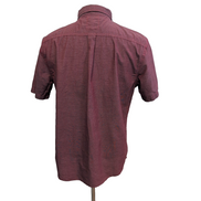 Chemise LEVI'S Homme M Bordeaux Manches Courtes Poche