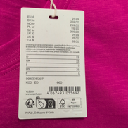 Haut Esprit Femme S Rose Fuchsia Manches Courtes Coton Neuf Étiquette