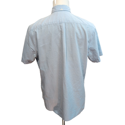 Chemise Levi's L Bleu Oxford Standard Fit Poche Boutonnée Manches courtes