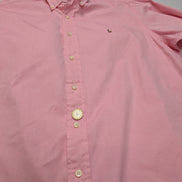 Chemise Ralph Lauren Rose Pâle Manches Longues Classic Fit - Taille L