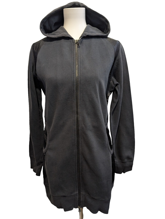 Veste longue à capuche Hoodie Puma Noir Femme - Taille L